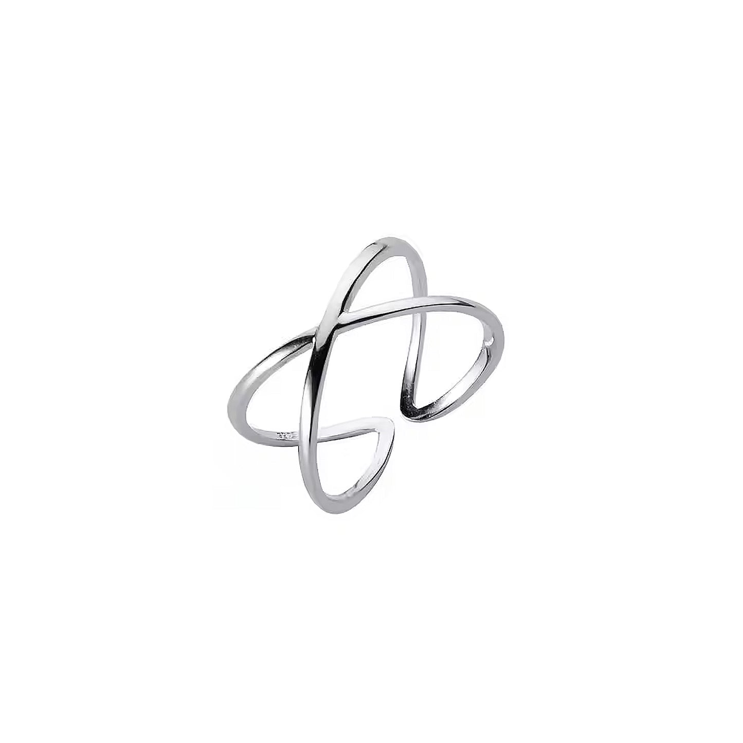 Anillo Cruzado Silver