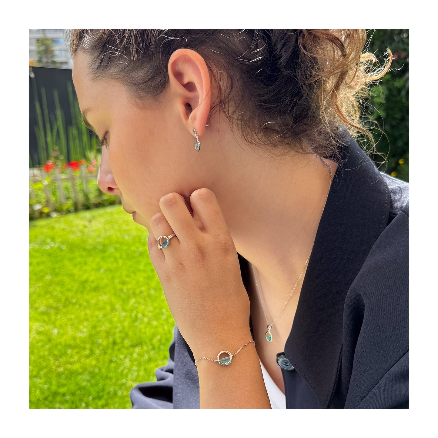Conjunto Cristal Blue