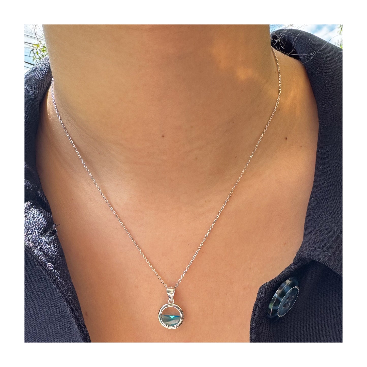 Collar Cristal Blue