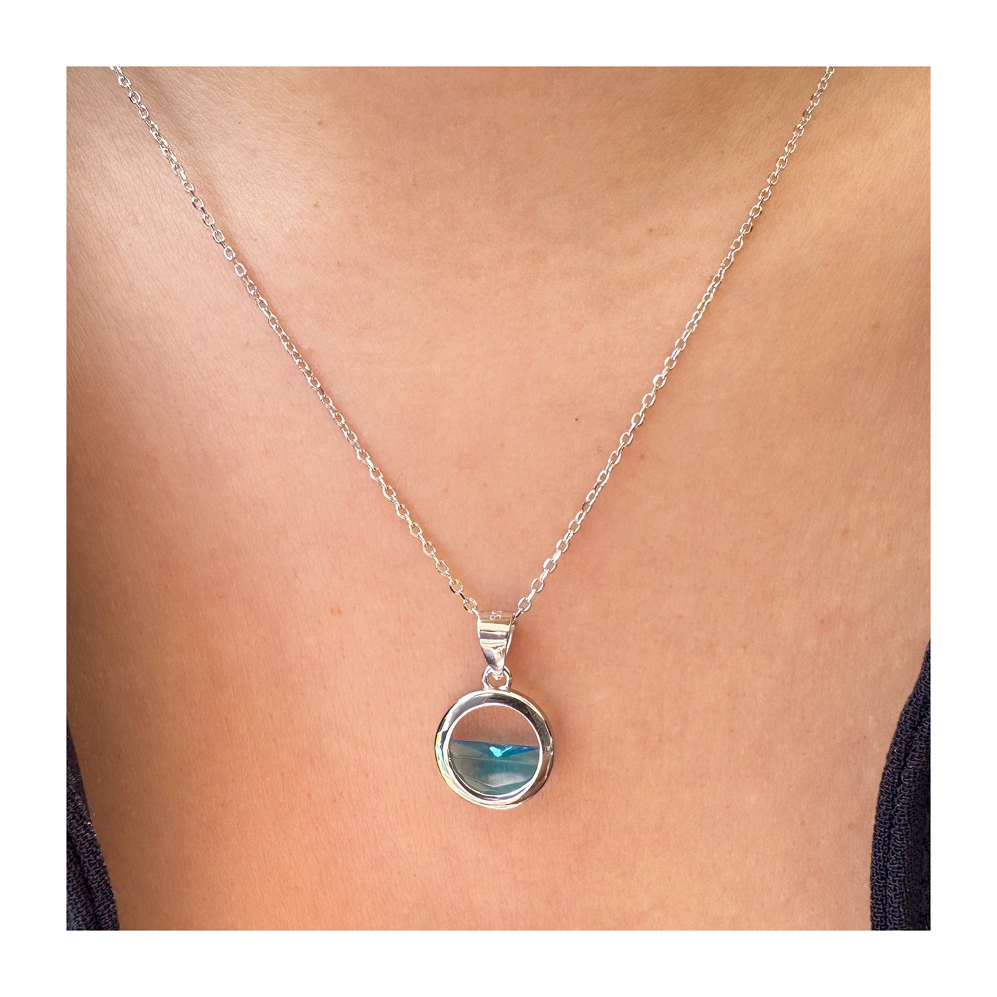 Collar Cristal Blue