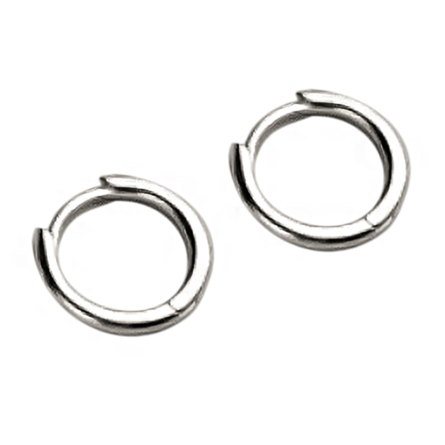 Aros Argollitas Silver 12mm