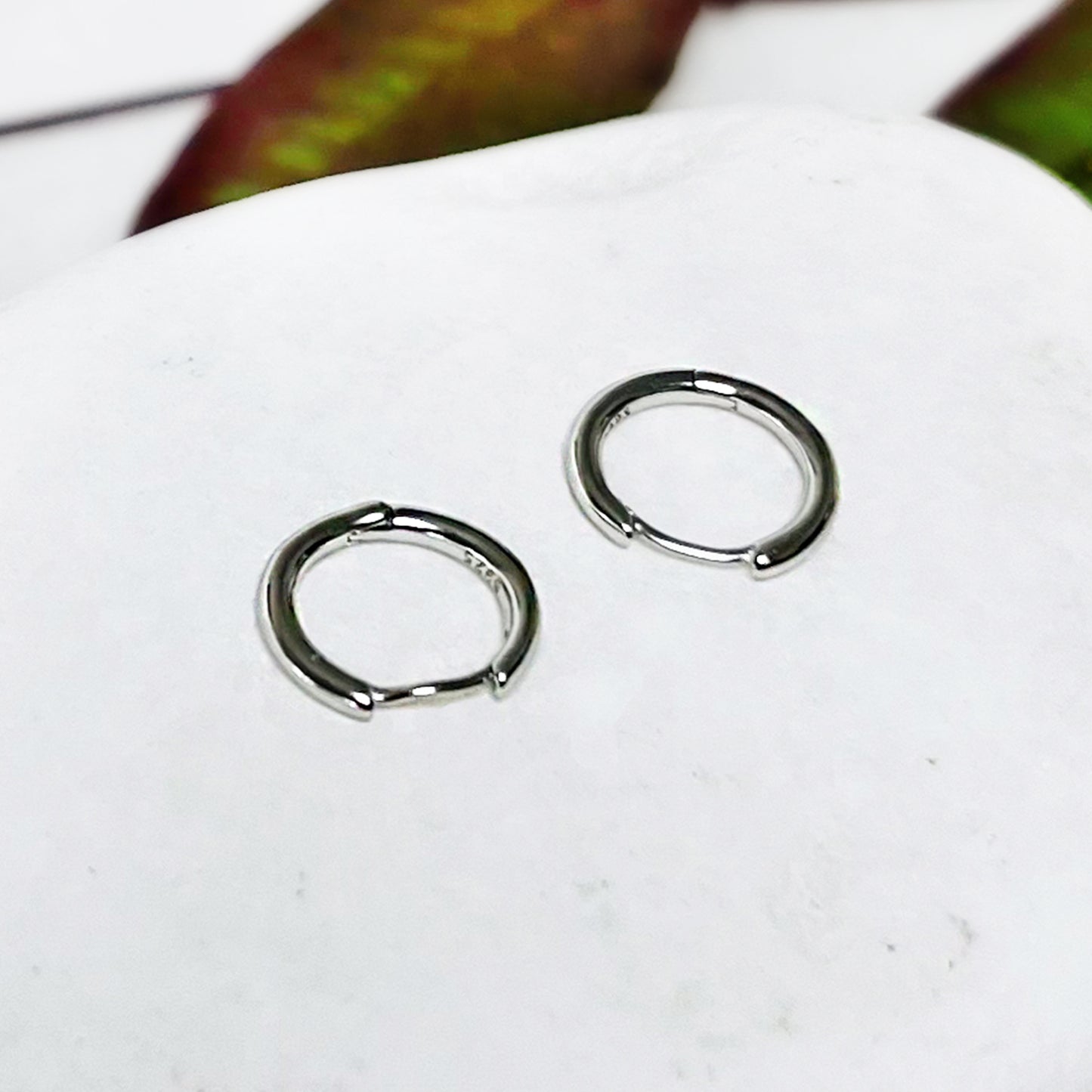 Aros Argollitas Silver 11mm