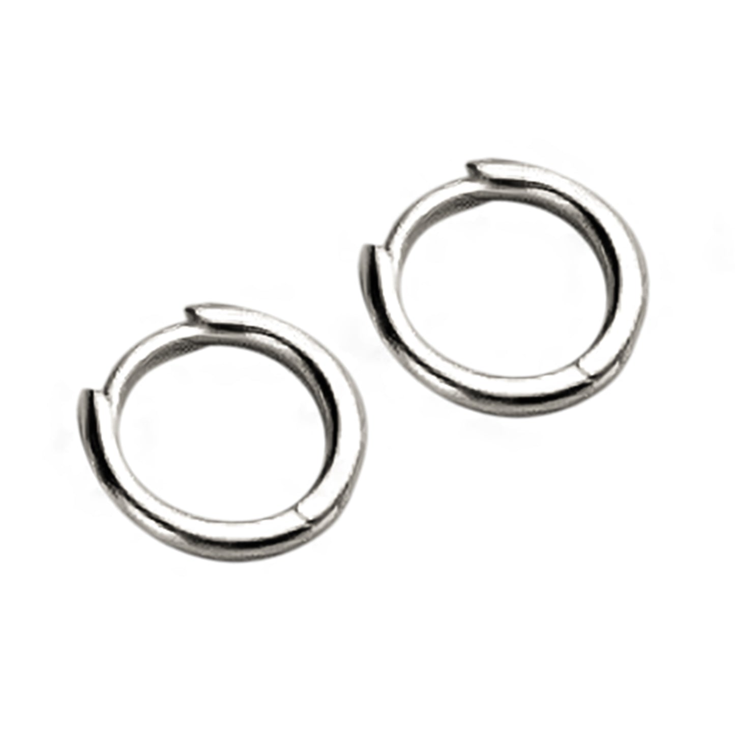 Aros Argollitas Silver 11mm