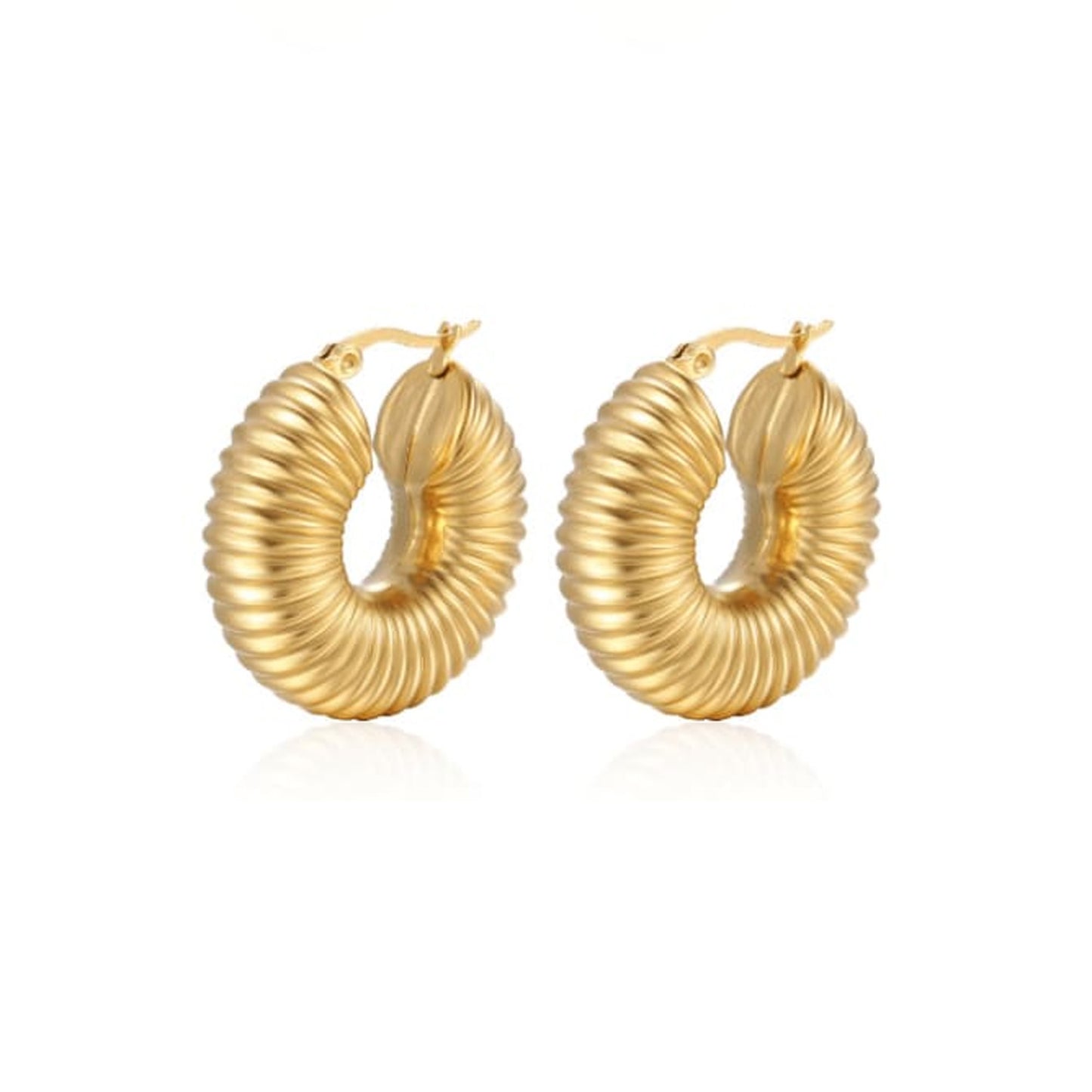 Argollas Gruesas Gold