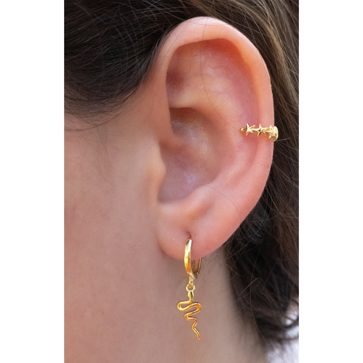 Argolla Serpiente Gold
