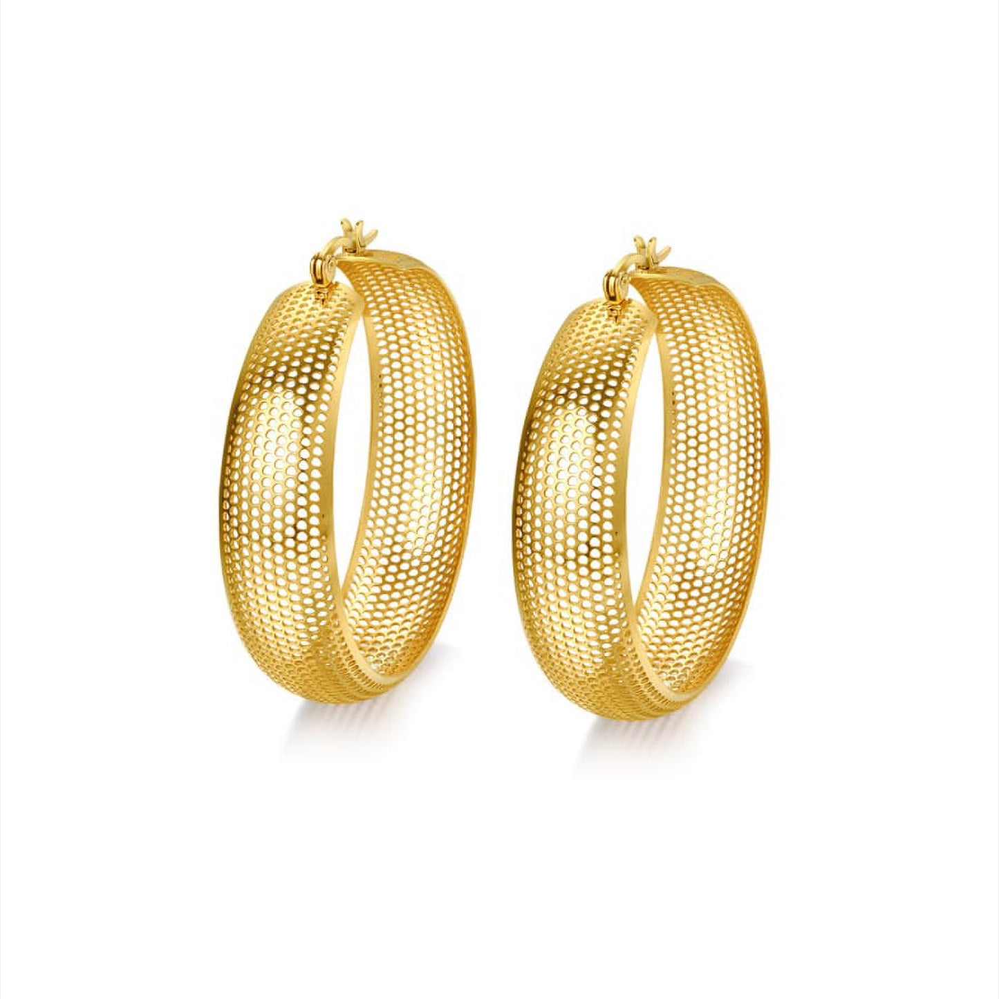 Argollas Gruesas Caladas