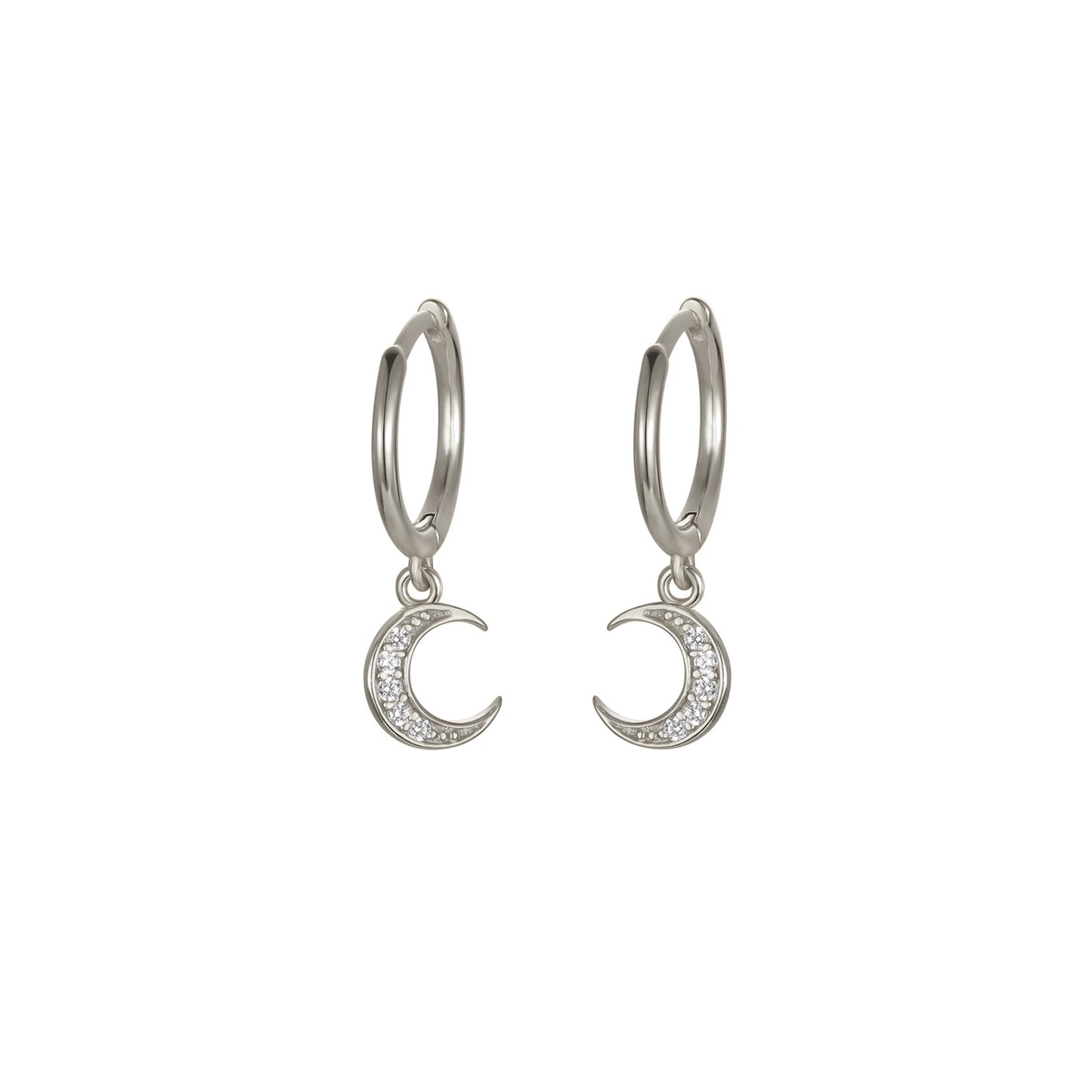 Argollas Lunitas Silver