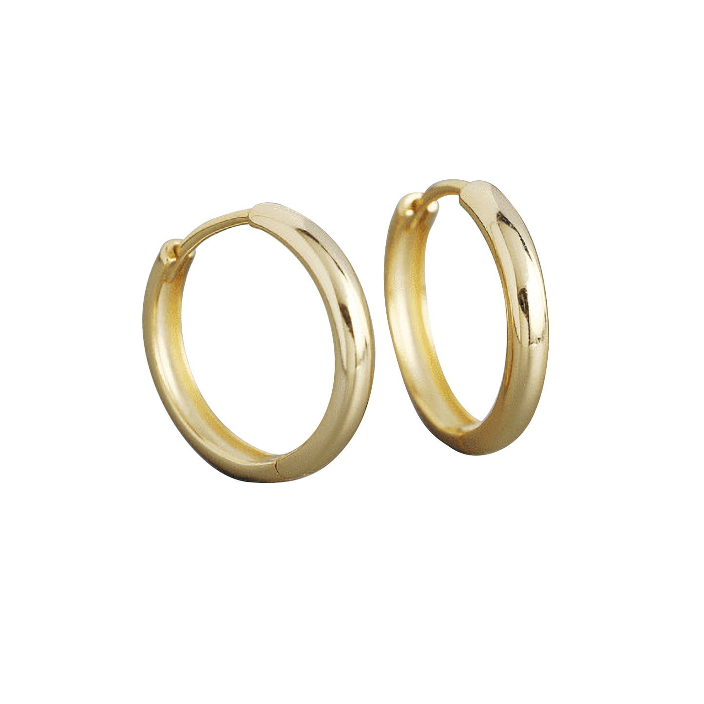Argollas Clasic Gold 20mm