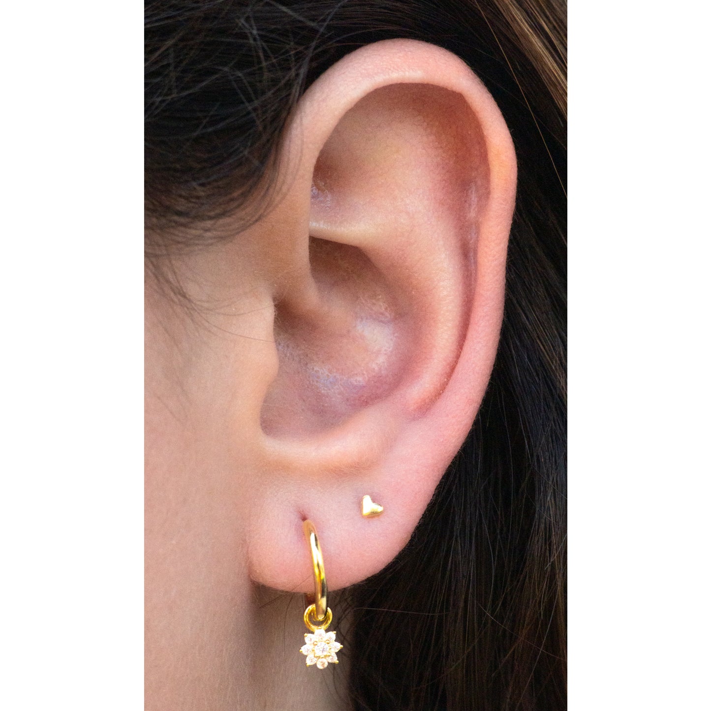 Argollas Flor de Circones