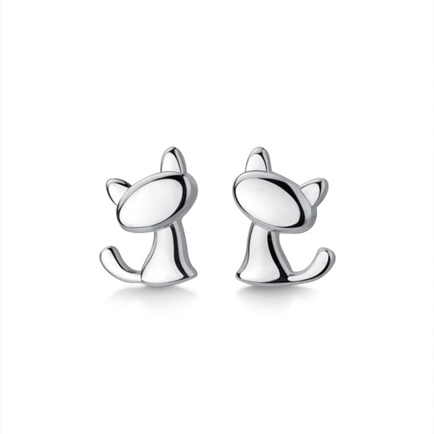 Aros Gatitos Silver