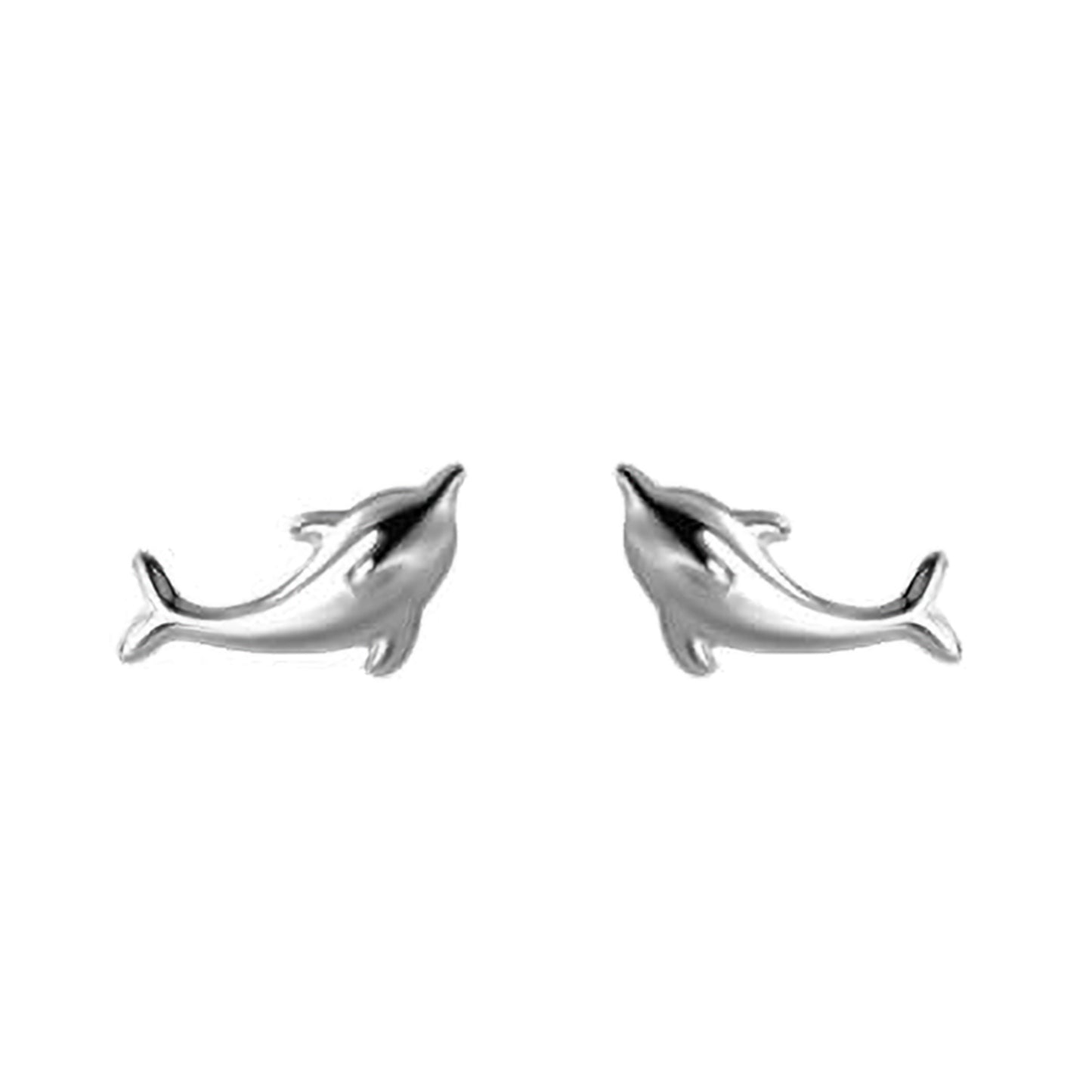 Aros Delfines Silver