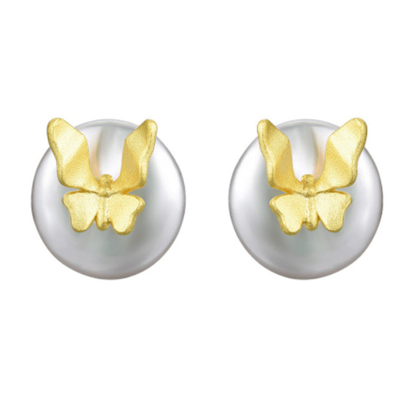 Aros Mariposa en Perla