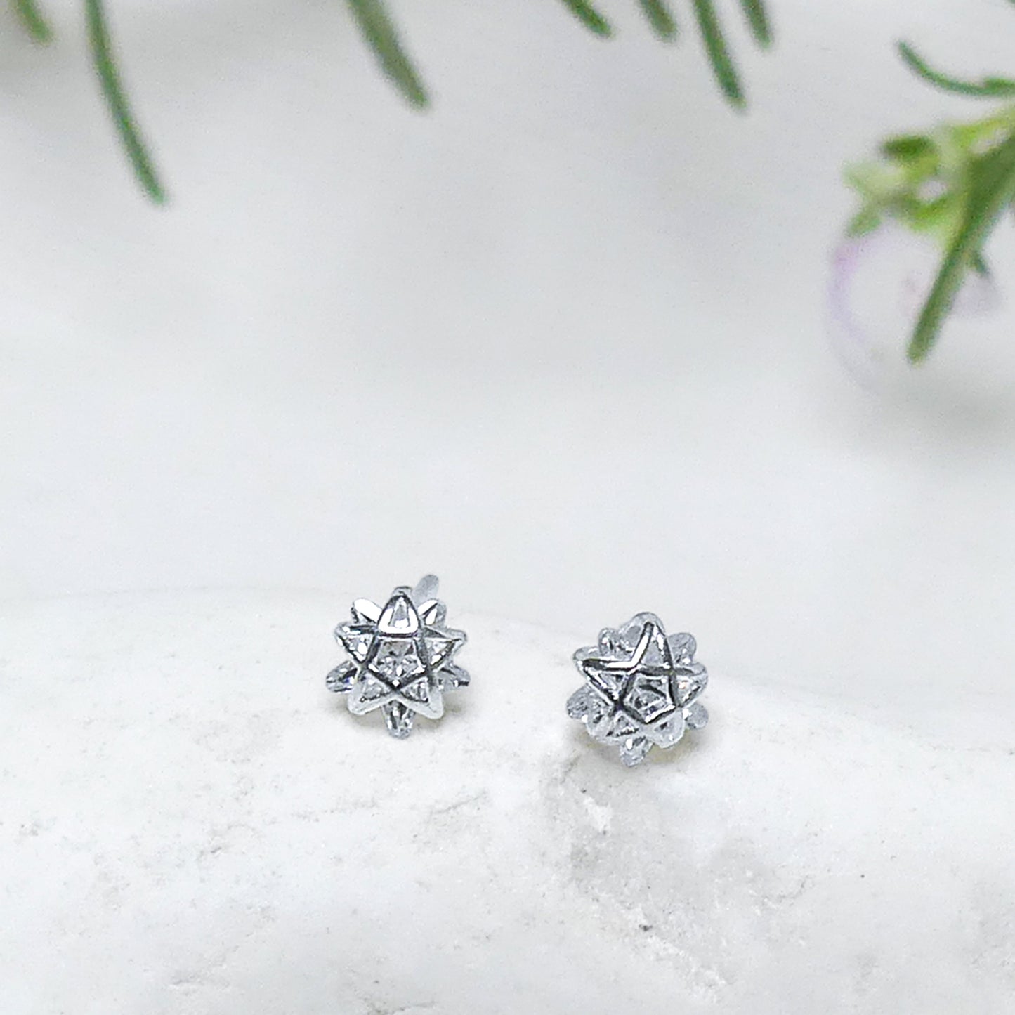 Aros Estrellas Cristal