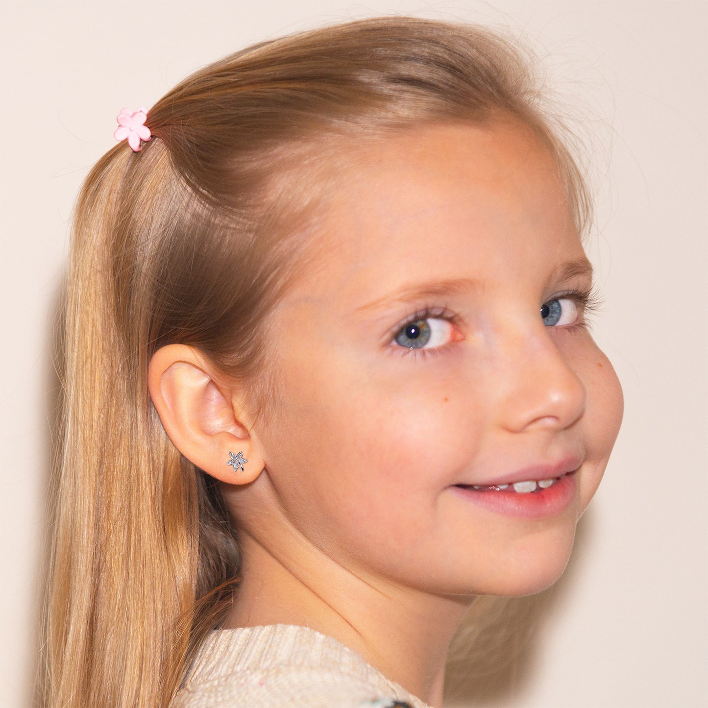 Aros Hojas Silver