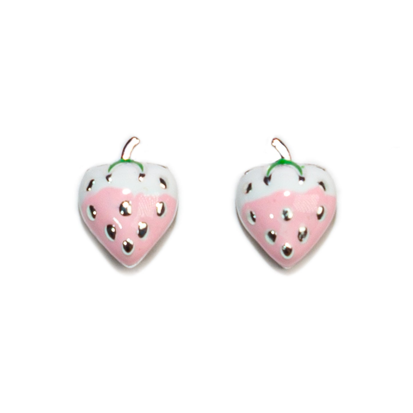 Aros Frutillas Silver