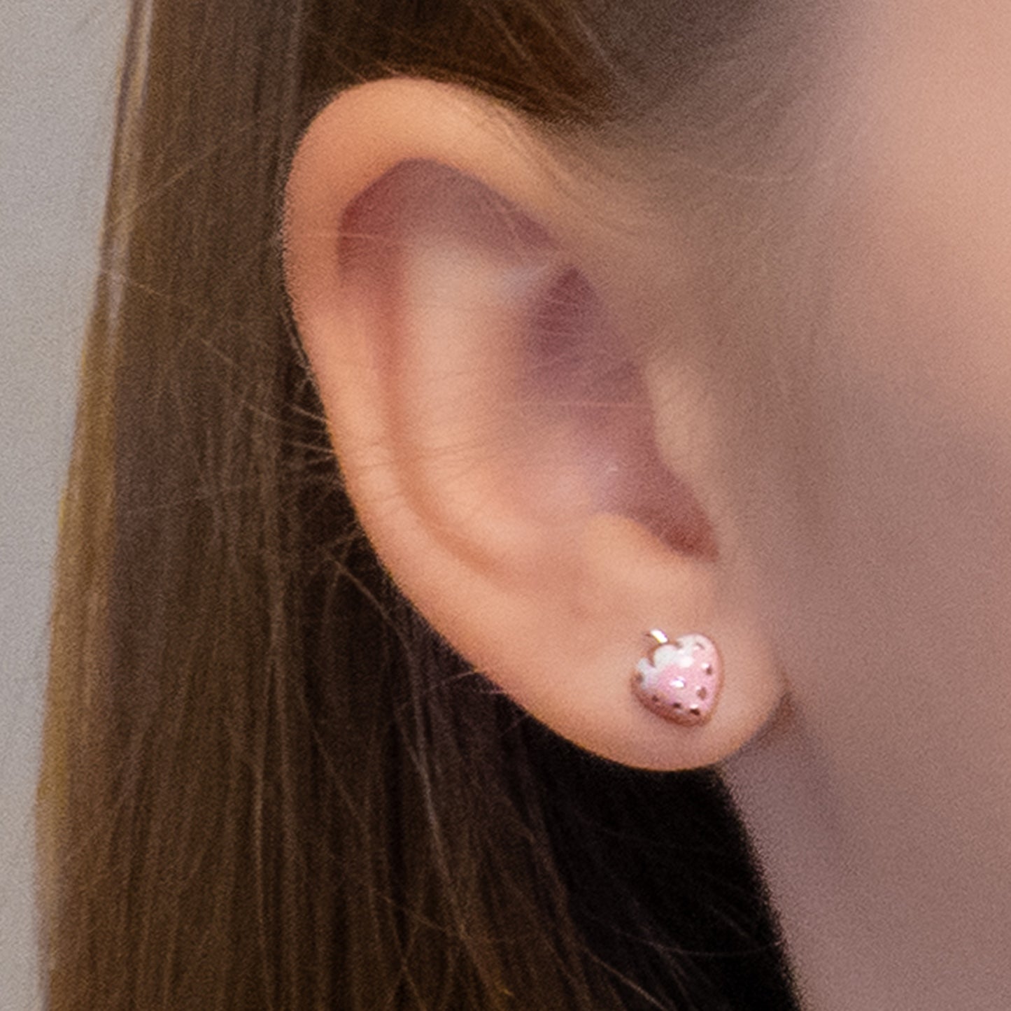 Aros Frutillas Silver