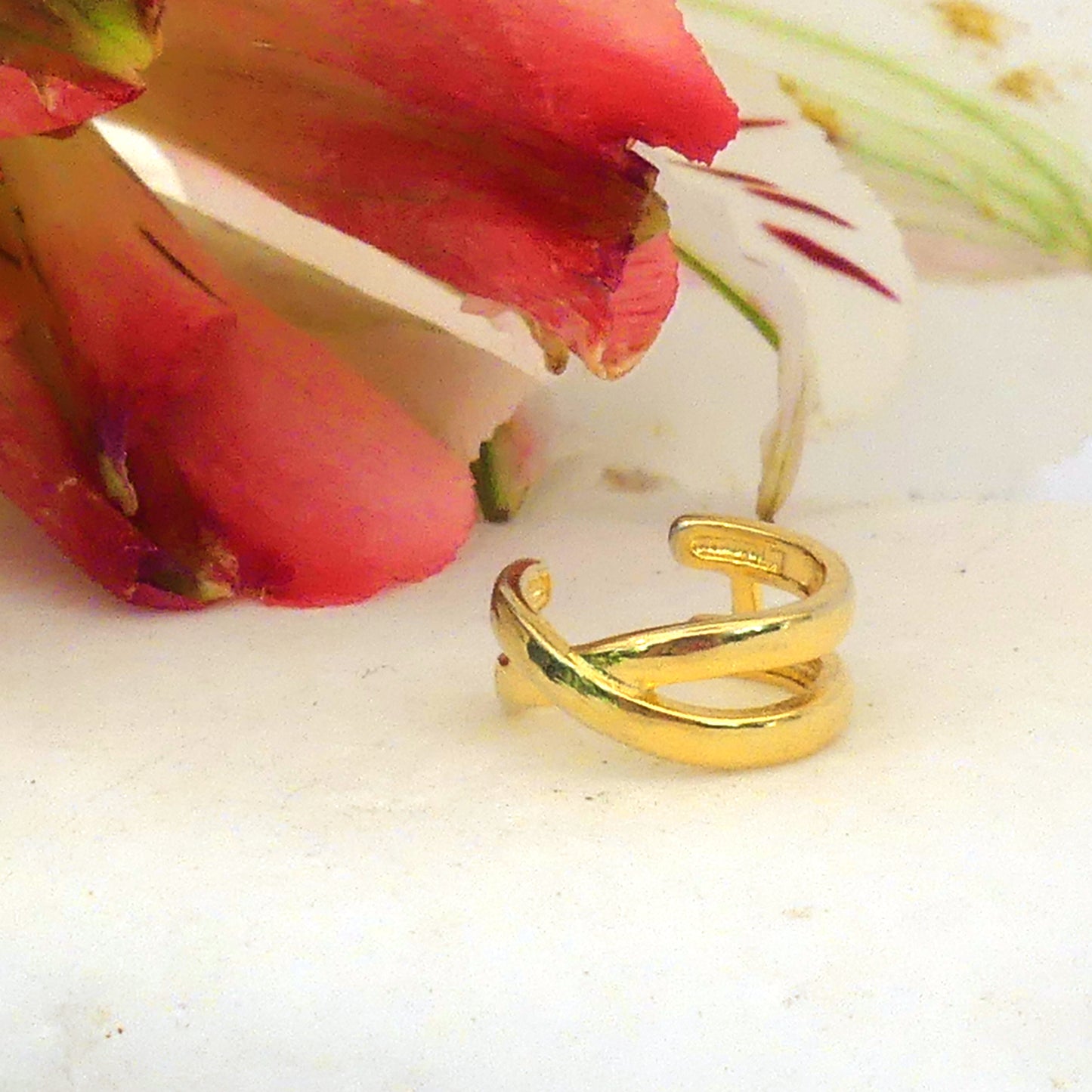 Earcuff Gold Cruzado