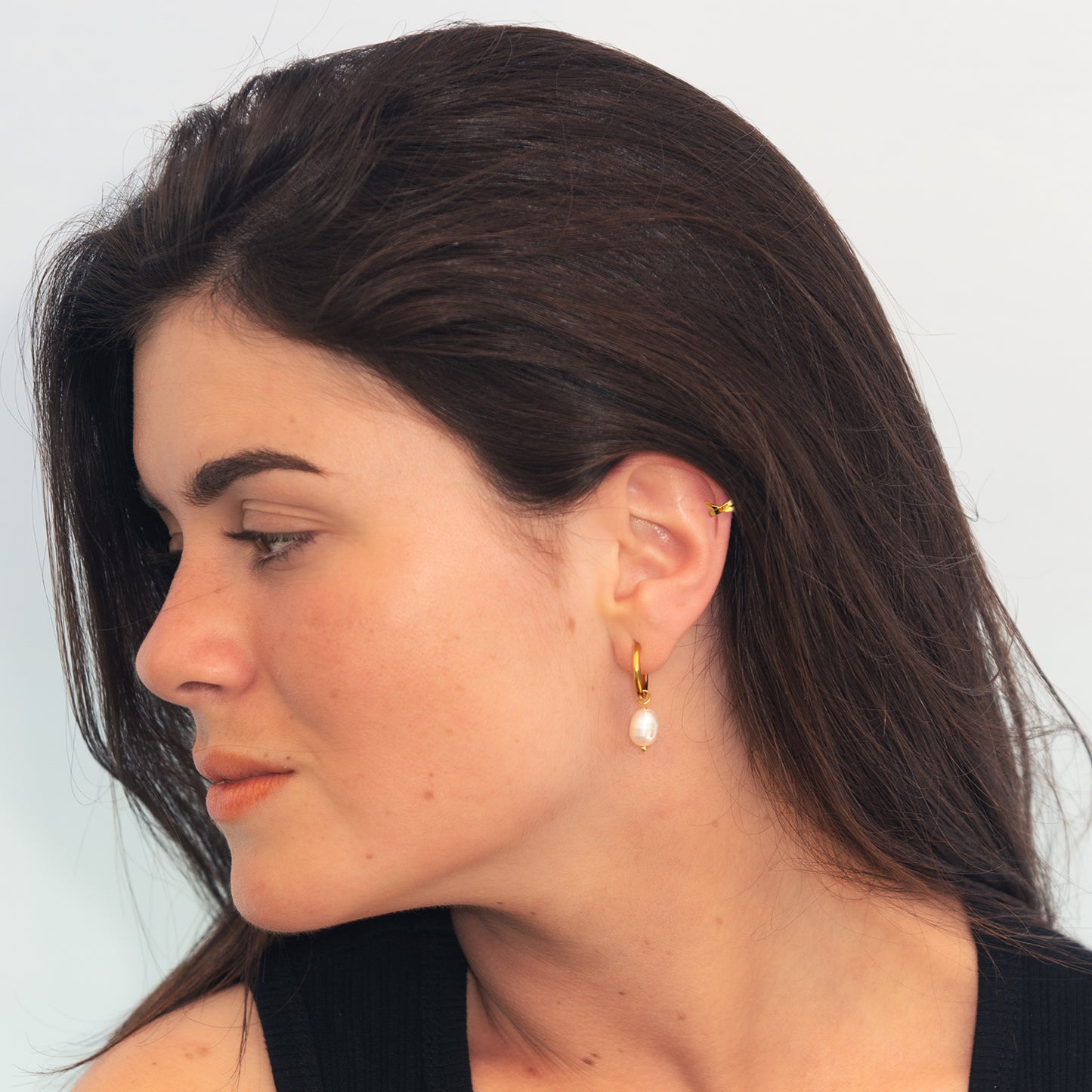 Earcuff Gold Cruzado