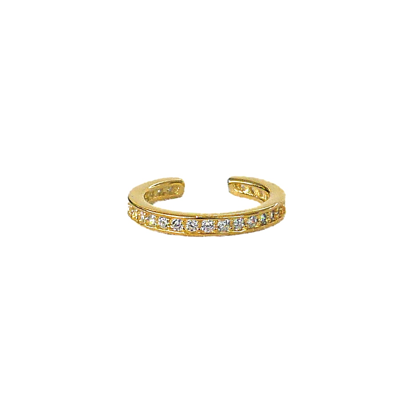 Earcuff Circón Oro