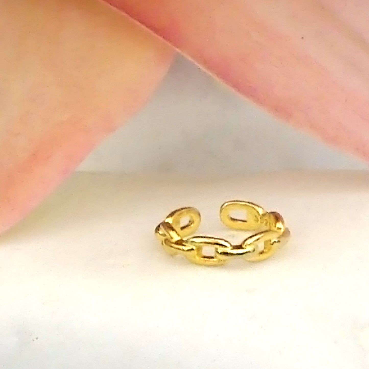 Earcuff Cadenita Gold