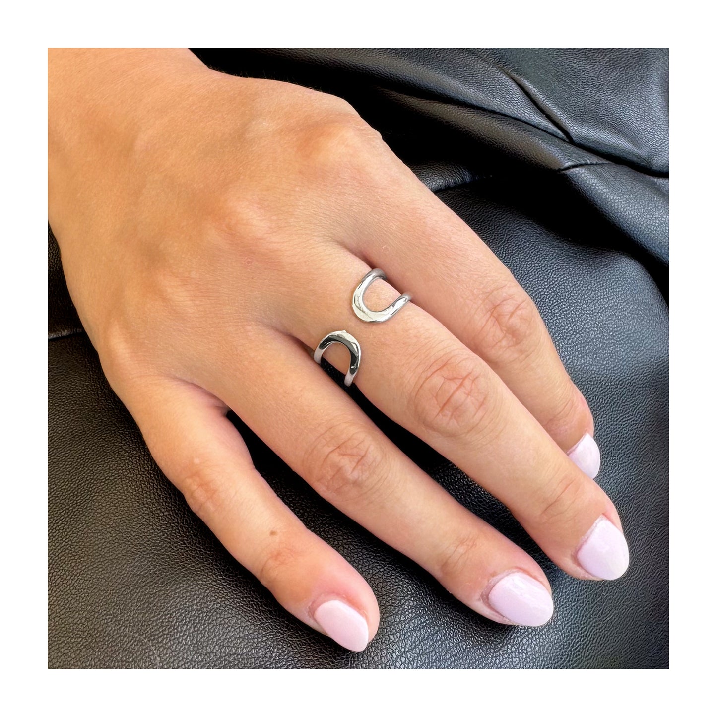 Anillo Doble Silver