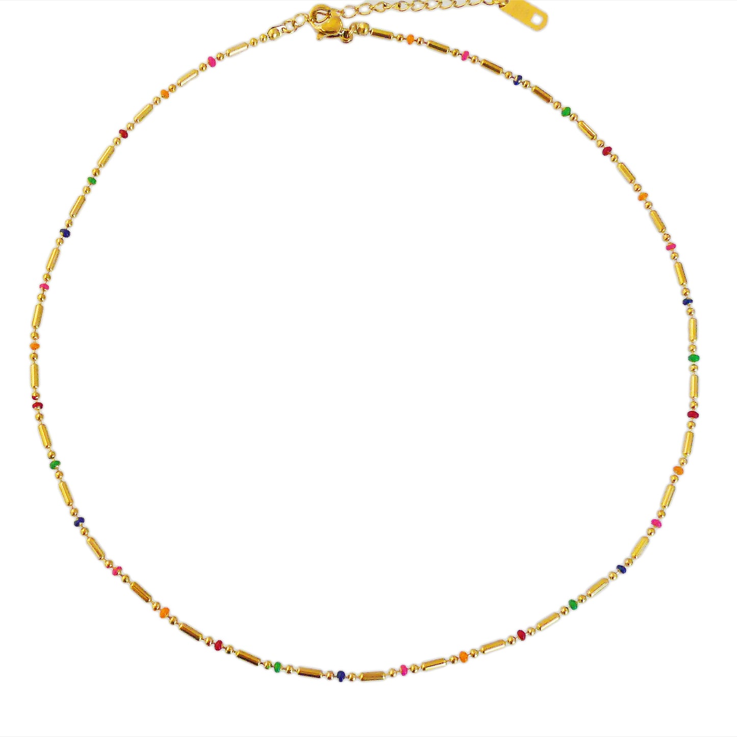 Collar Rainbow Gold