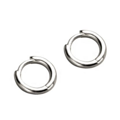 Aros Argollitas Silver 10mm