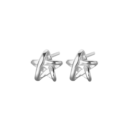 Aros Estrella Fugaz Silver