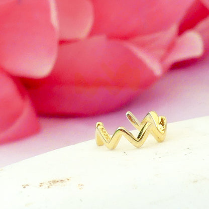 Earcuff Zig Zag Gold