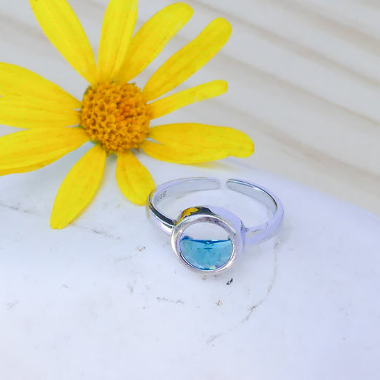 Anillo Cristal Blue